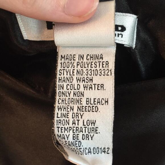 Nygard Collection 10 polyester abstract circles black white business casual - Picture 4 of 4